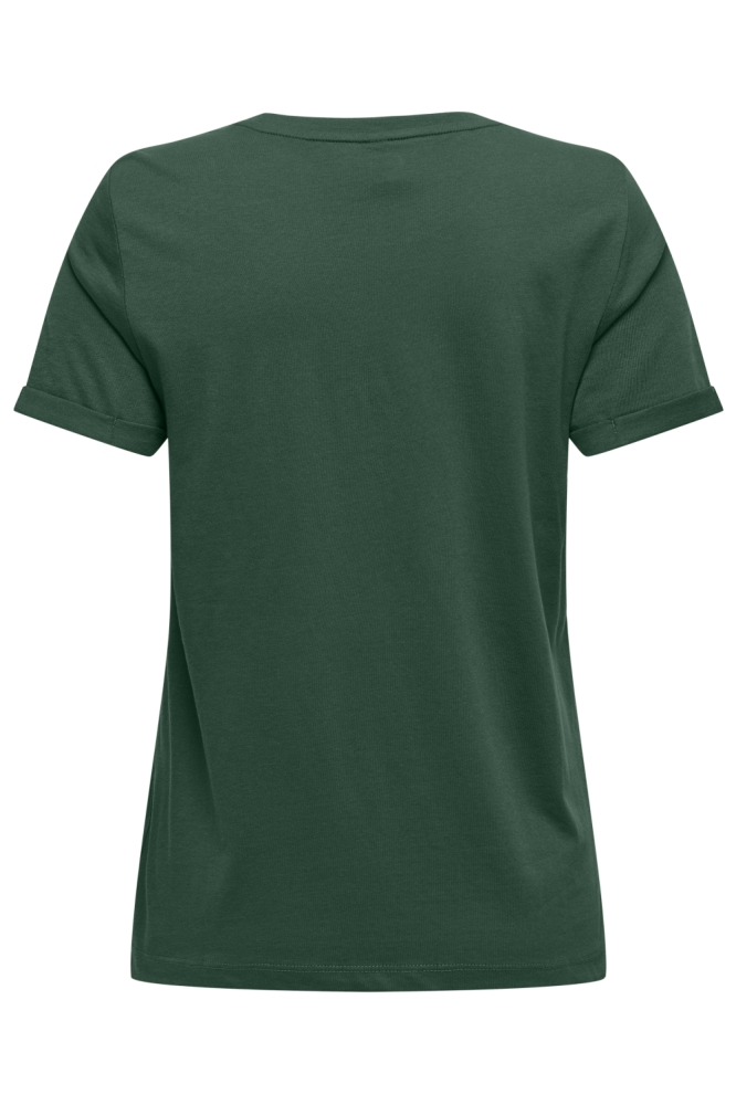 ONLKITA LIFE S/S TOP NOOS 15244714 PINENEEDLE/GOLD GLITT